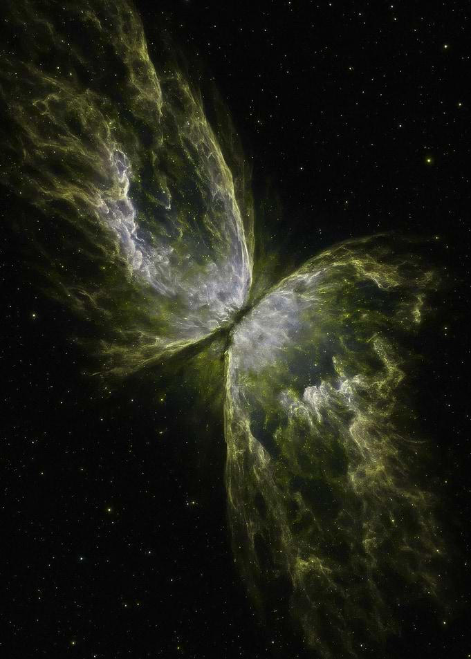 Hubble Butterfly Nebula NGC 6302 – Deep Space Galaxy
