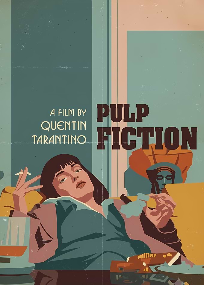 Pulp Fiction Movie Poster