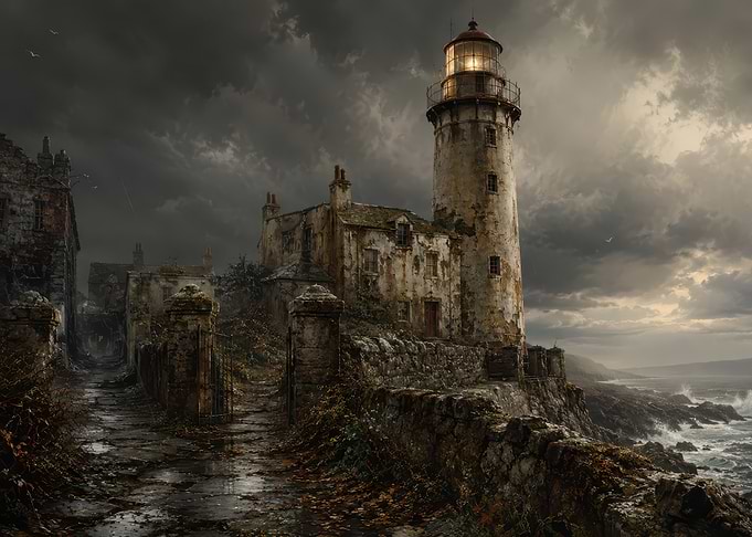 Haunted Lighthouse and Village