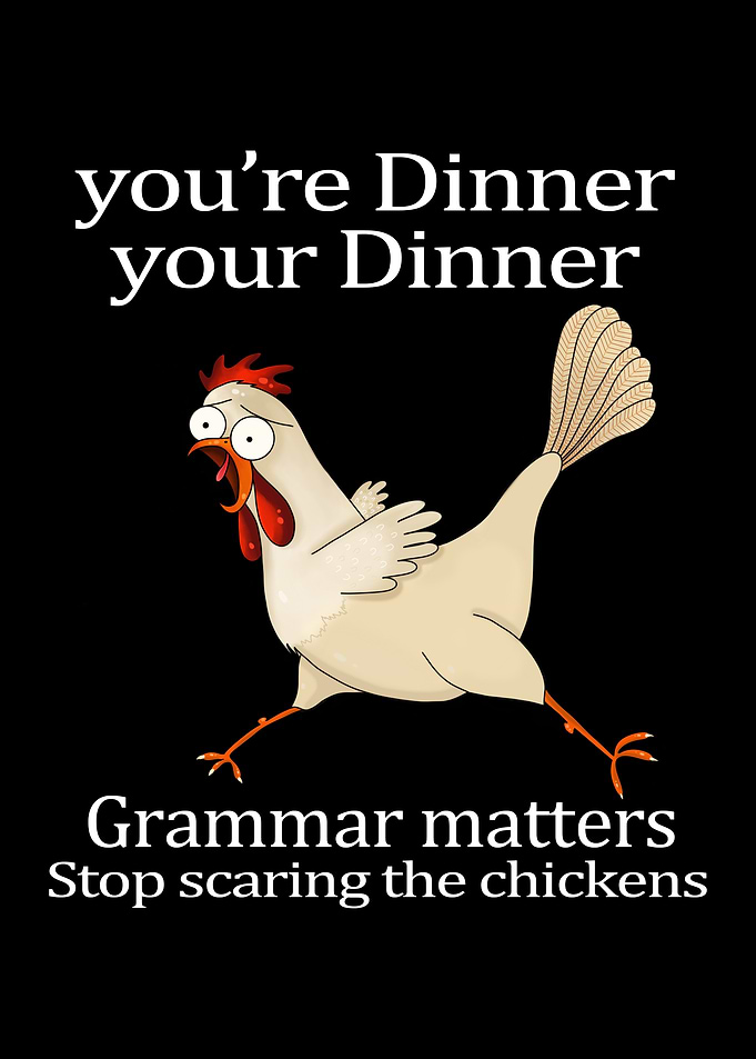 Funny Chicken Grammar Joke
