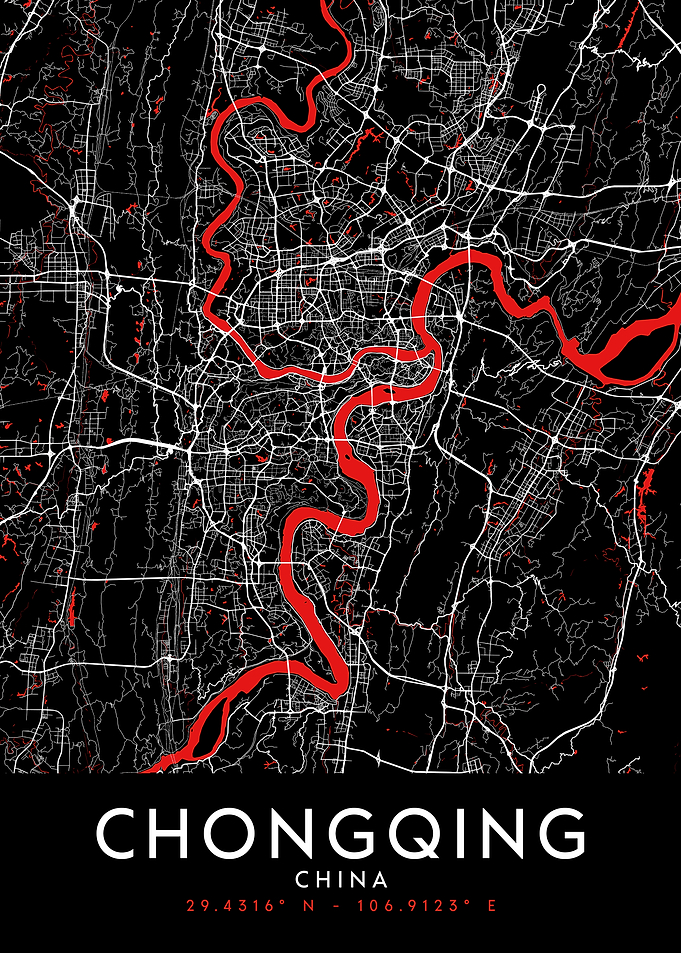 Chongqing Dark Map