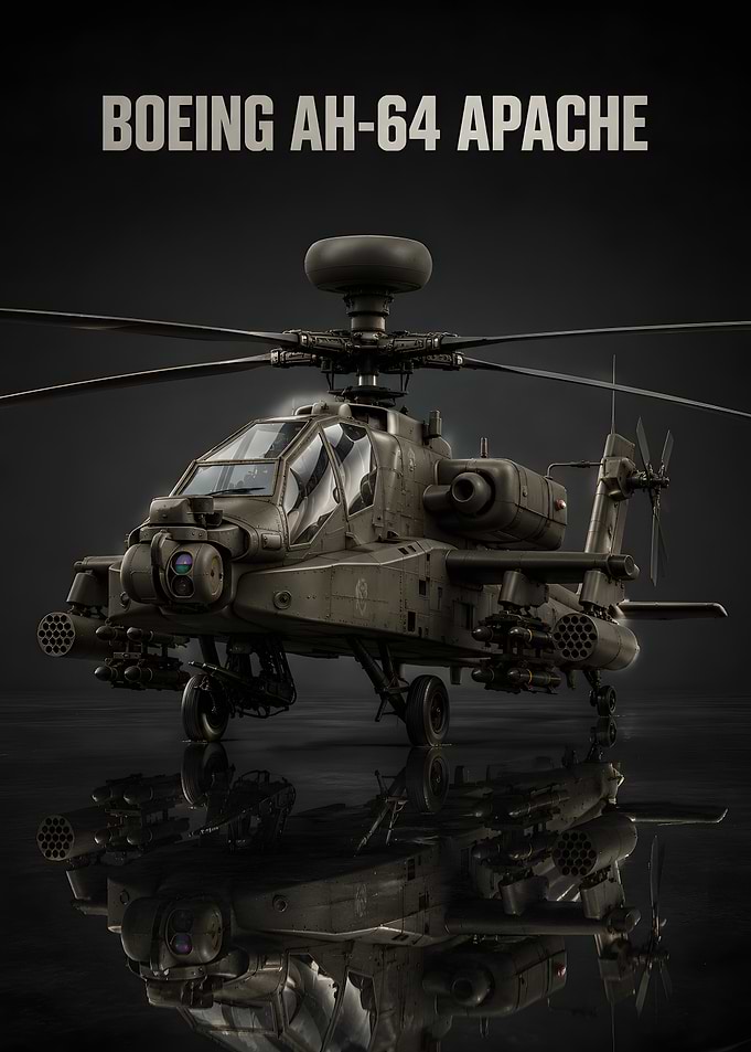 Boeing AH-64 Apache Helicopter