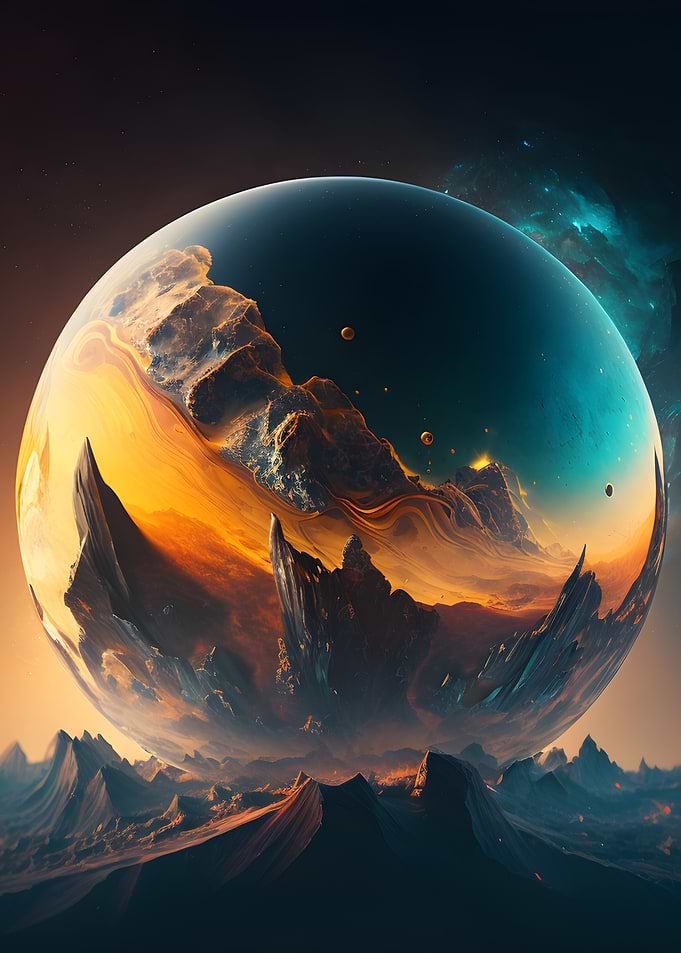 Cosmic Planet Landscape