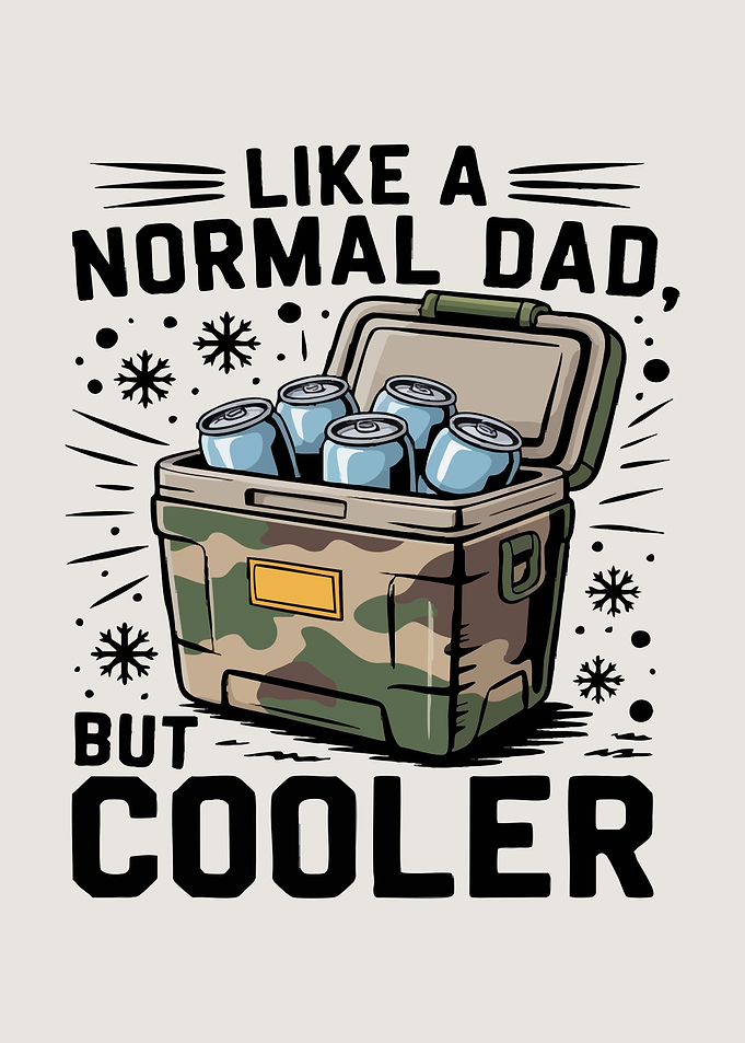 Dad Cooler Funny