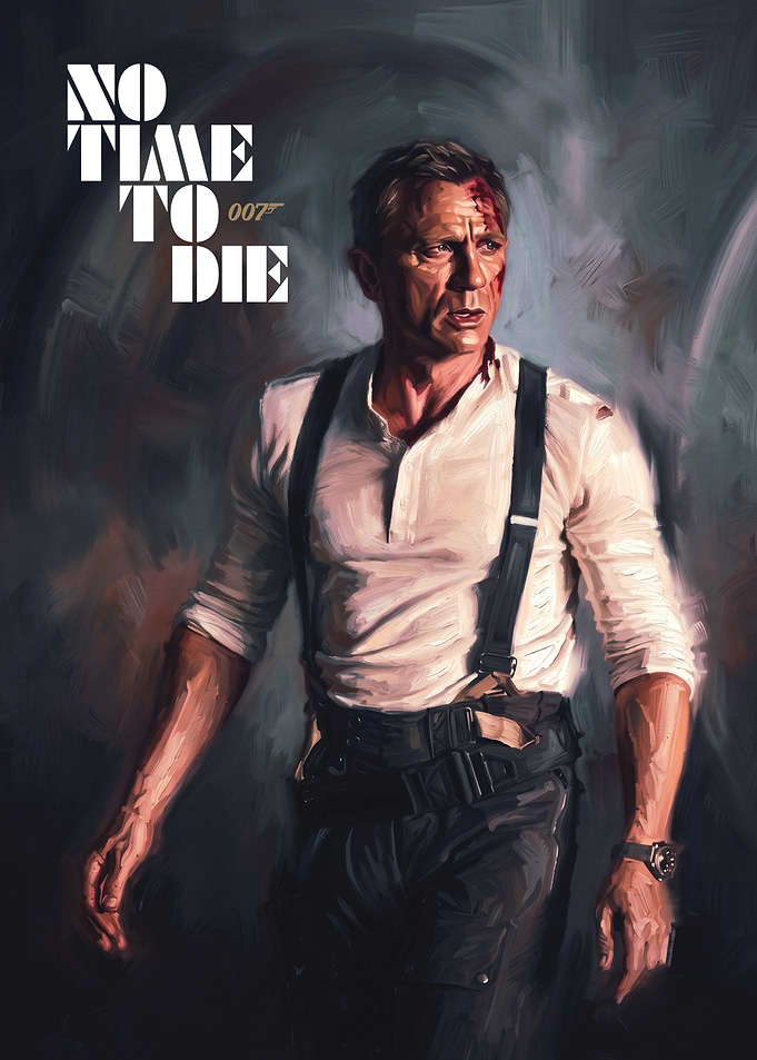 Daniel Craig as James Bond in No Time to Die