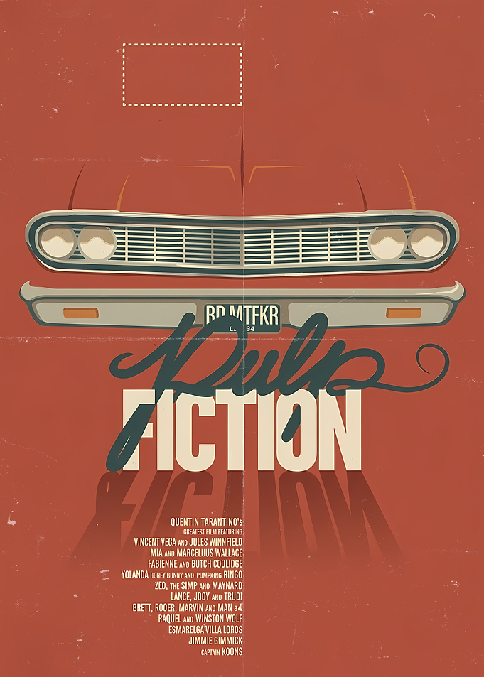 Pulp Fiction Movie Poster