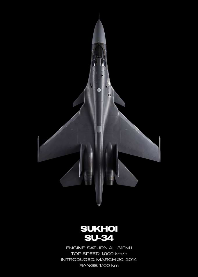 Sukhoi SU-34 Fighter Jet