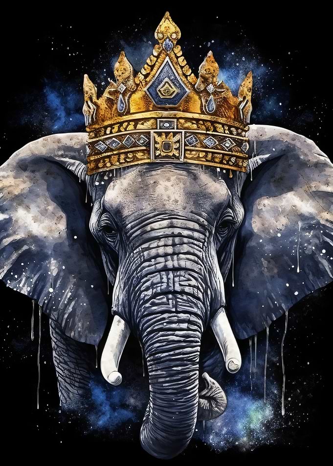 Elephant King Crown Galaxy