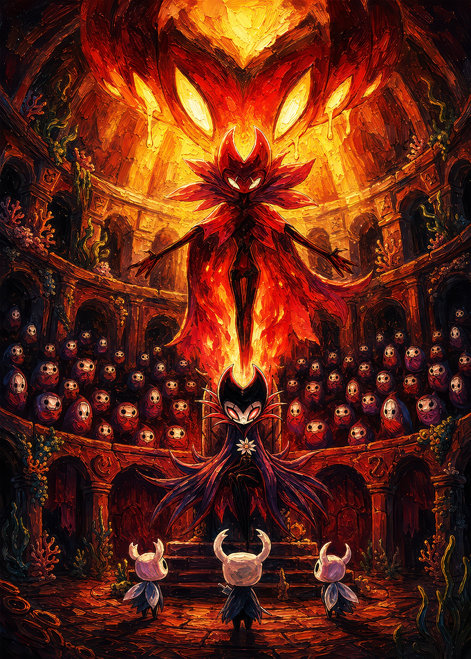 Hollow Knight Grimm Troupe Fan Art