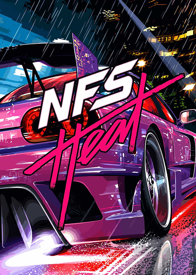 NFS Heat Game Art