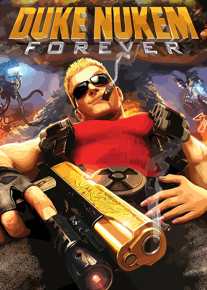 Duke Nukem Forever Game Cover