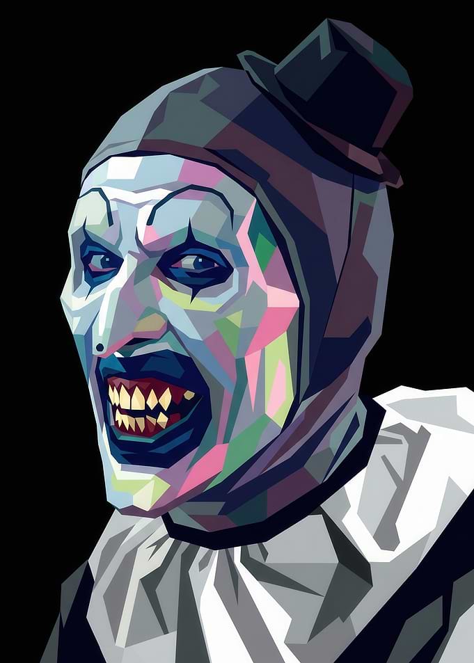 Artistic Portrait of Art the Clown