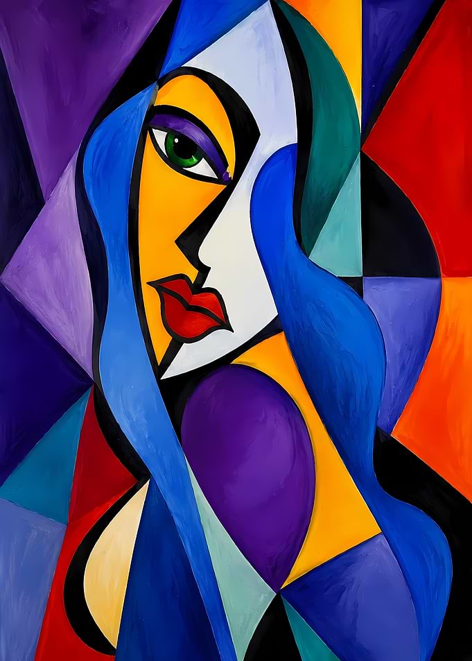 Abstract Portrait of a Woman