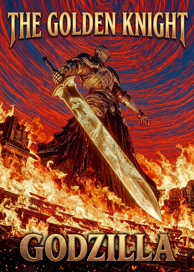The Golden Knight Godzilla