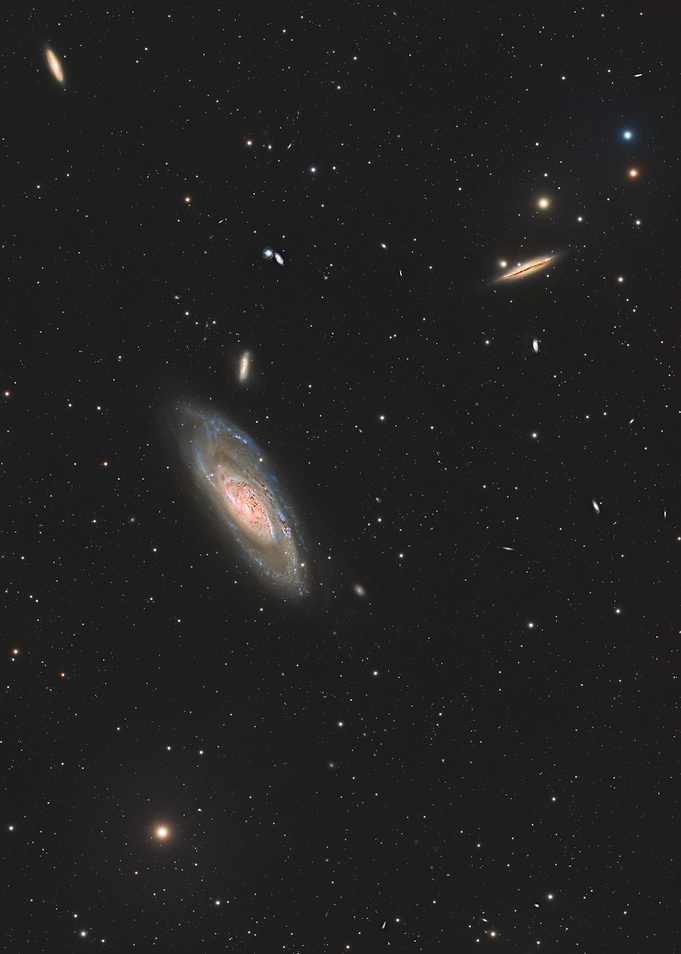Galaxies in Deep Space