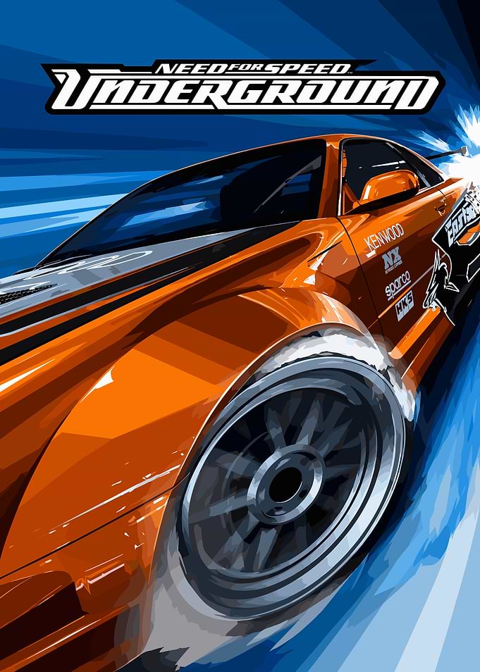 Need for Speed Underground Car Art