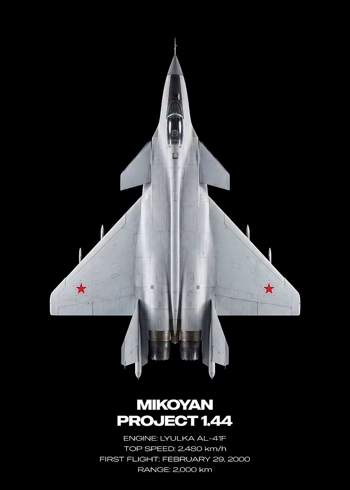 Mikoyan Project 1.44 Fighter Jet