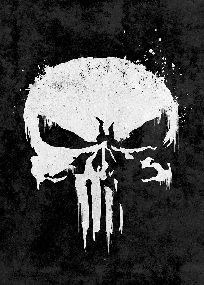 The Punisher: Grunge Skull