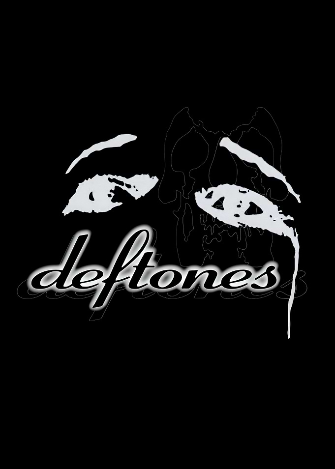 Deftones logo with eyes
