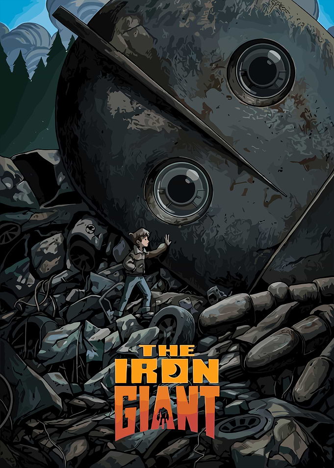 The Iron Giant and Hogarth