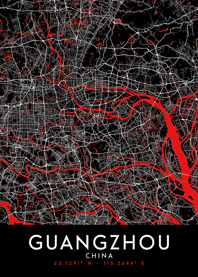 Guangzhou Dark Map