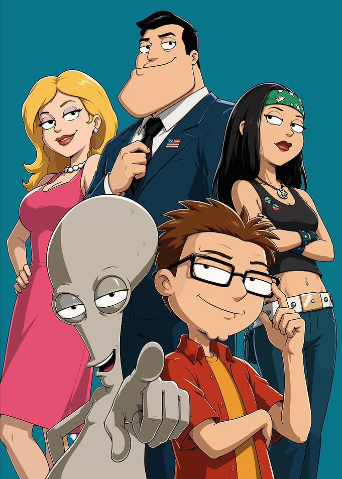 American Dad! Main Characters