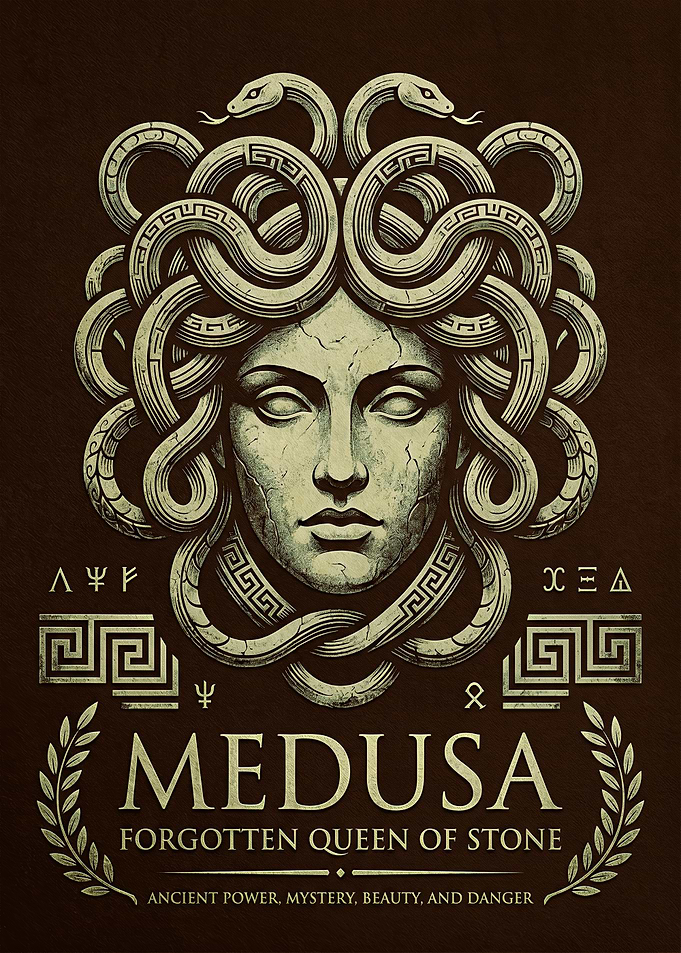Medusa Forgotten Queen of Stone Poster