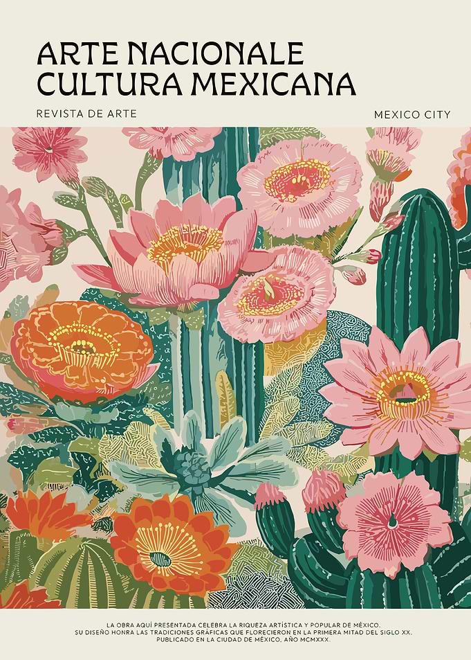 Mexican Art and Culture Magazine Cover