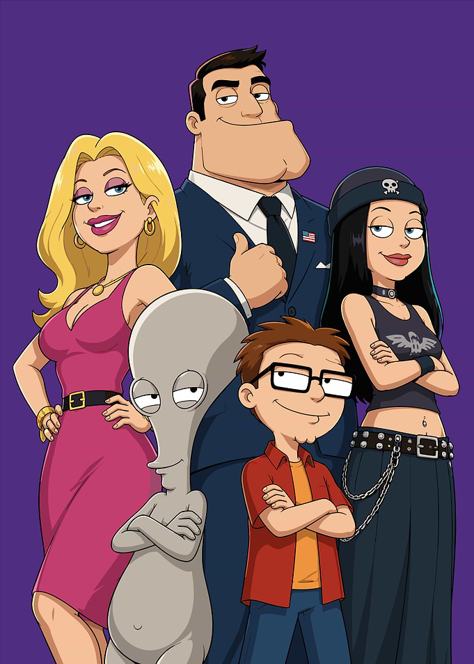 American Dad! Family Portrait