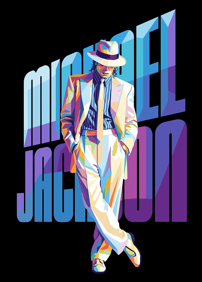 Michael Jackson Pop Art Portrait