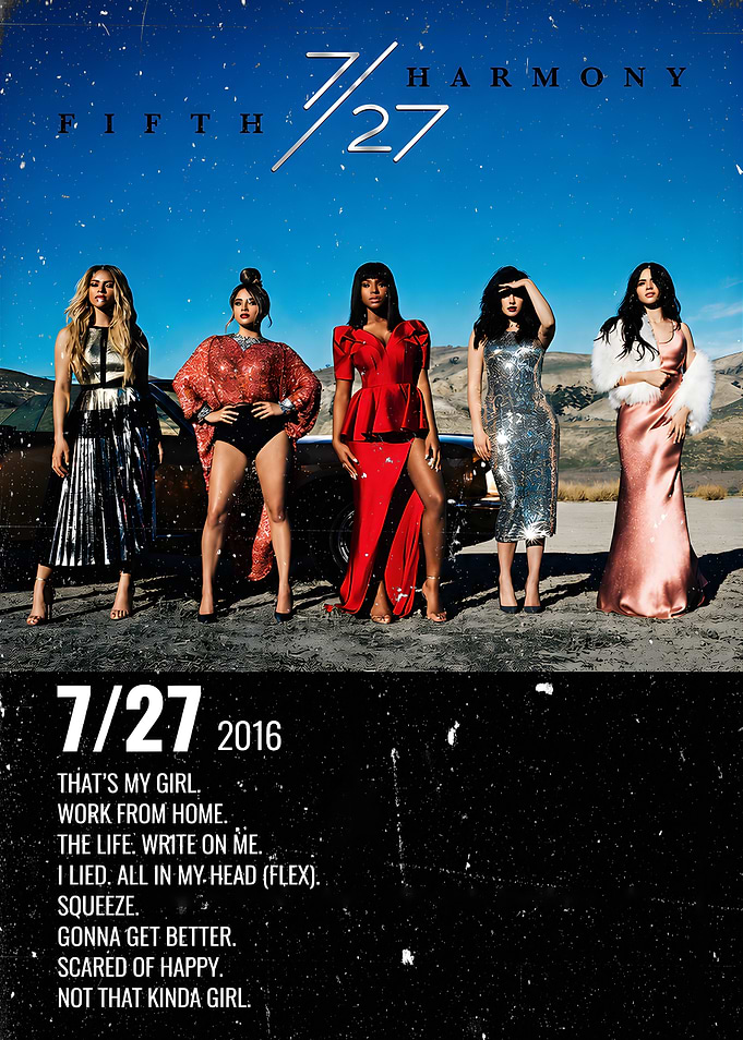 Fifth Harmony 7/27 Album Cover