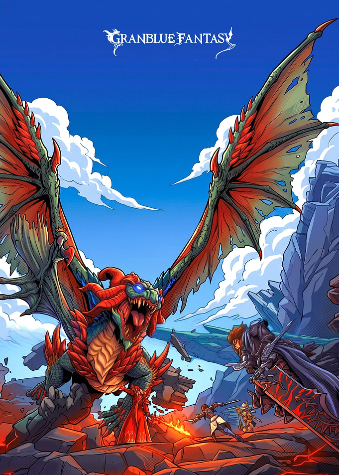 Granblue Fantasy Dragon Battle