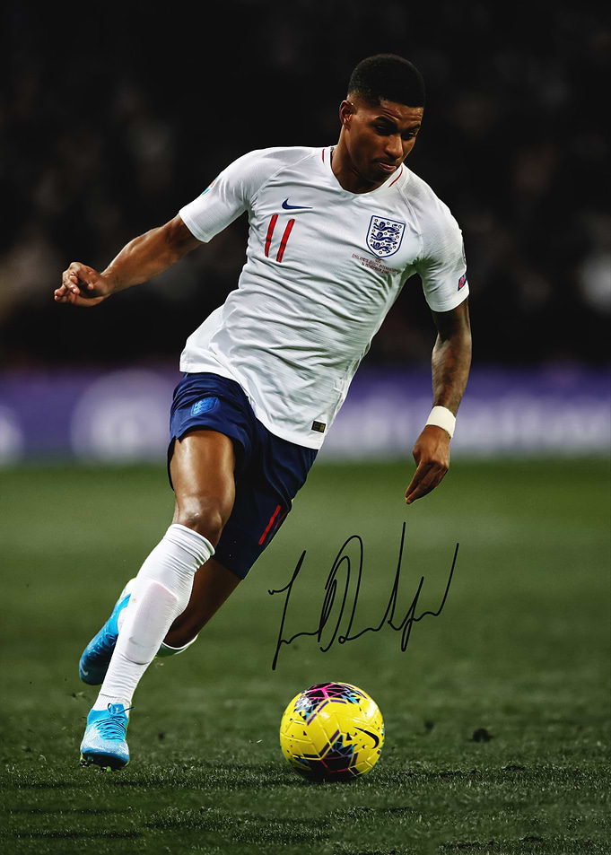 Marcus Rashford in England Kit