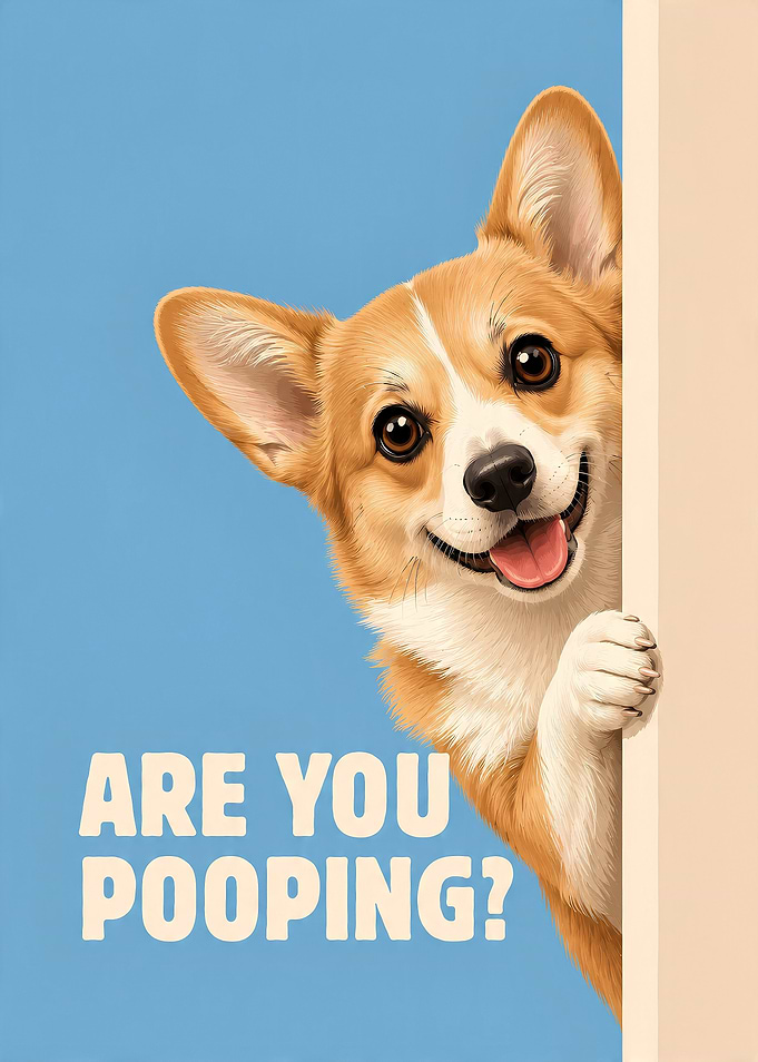 Are You Pooping Corgi