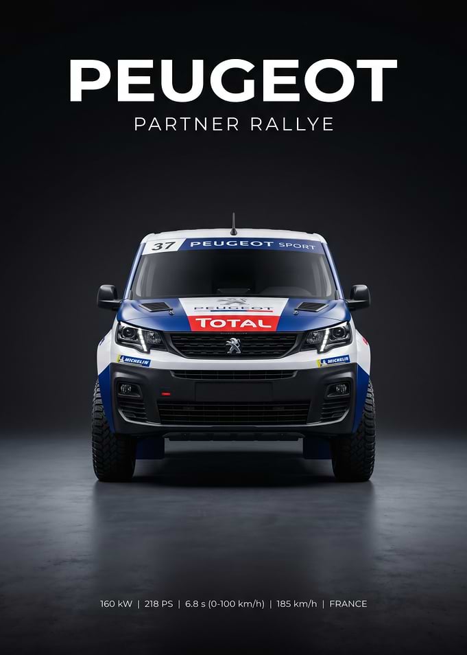 Peugeot Partner Rallye Car
