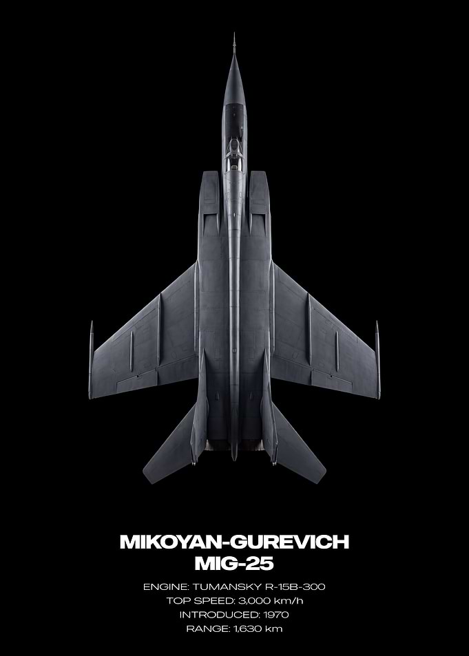 Mikoyan-Gurevich MiG-25 Jet