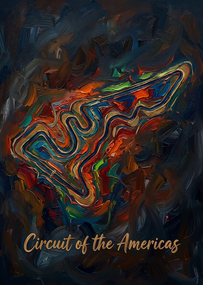 Circuit of the Americas Painting