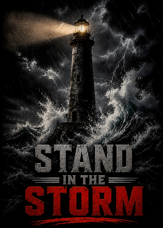 Lighthouse in a Storm