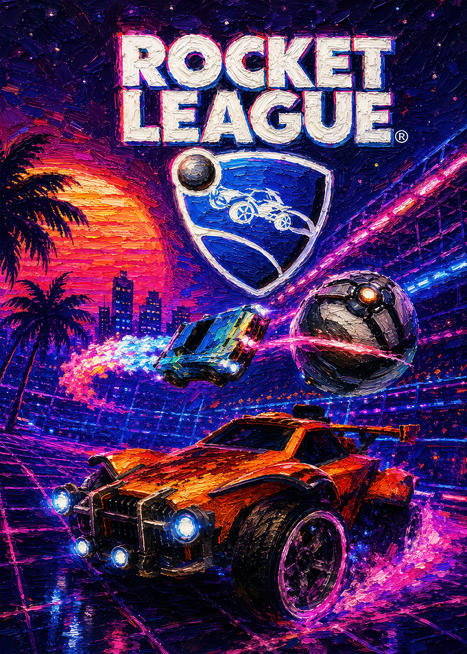 Rocket League Poster