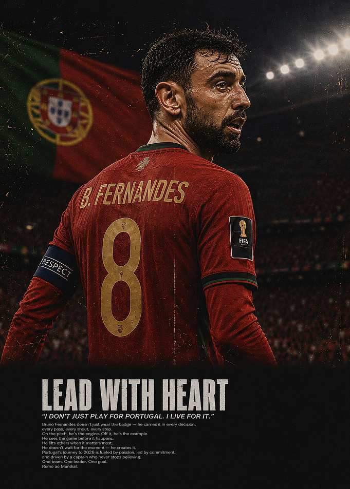 Bruno Fernandes Lead With Heart