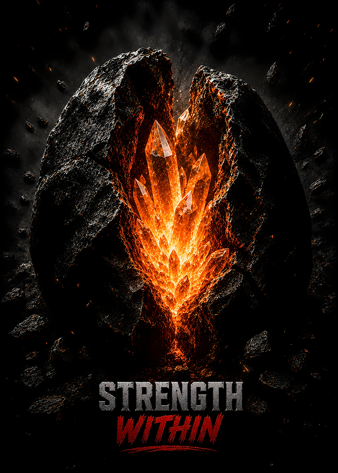 Strength Within Crystal Rock