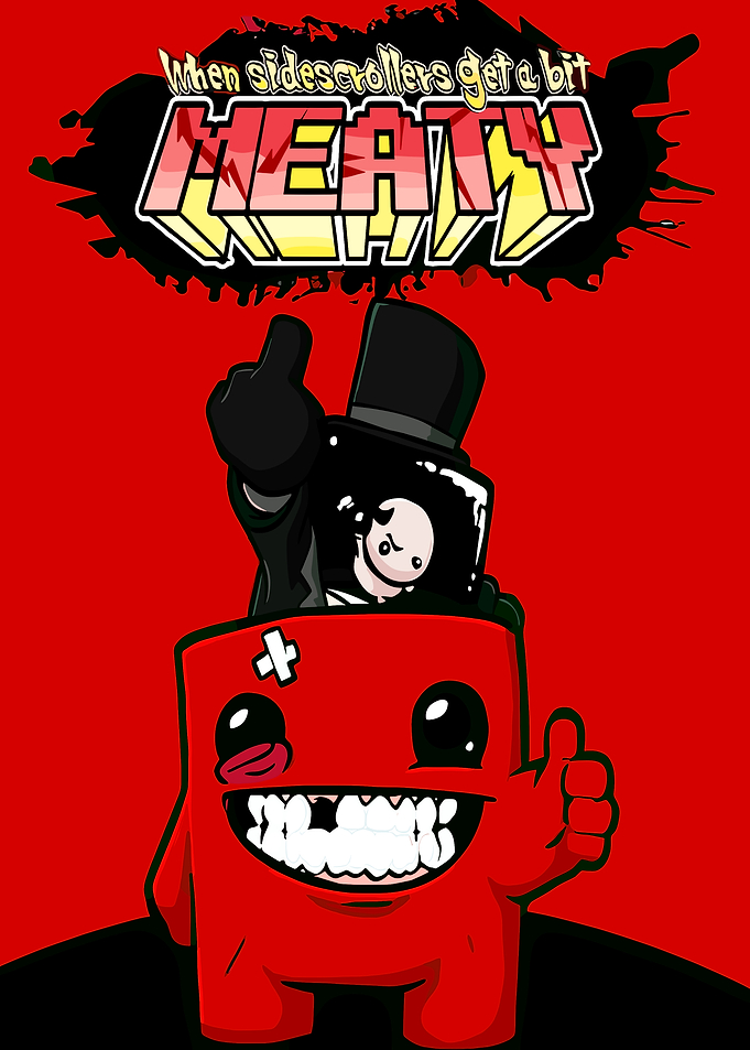 Meat Boy and the Top Hat Character