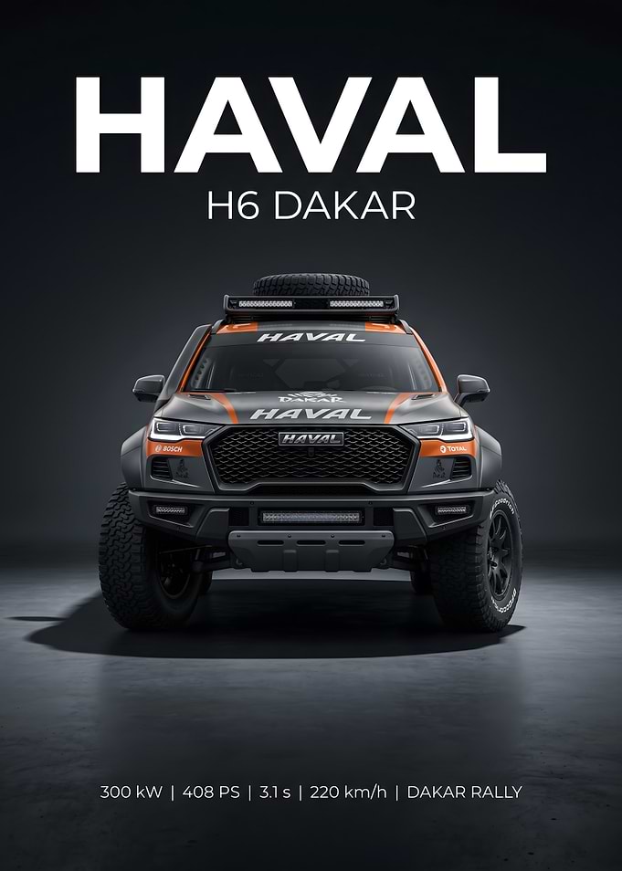 Haval H6 Dakar Rally Car