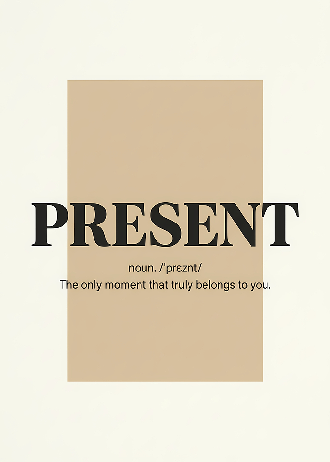 Present Definition Poster