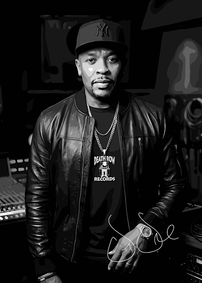 Dr. Dre in Studio