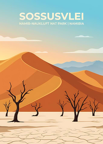 Sossusvlei Desert Landscape