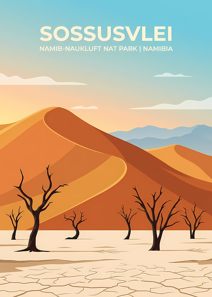 Sossusvlei Desert Landscape