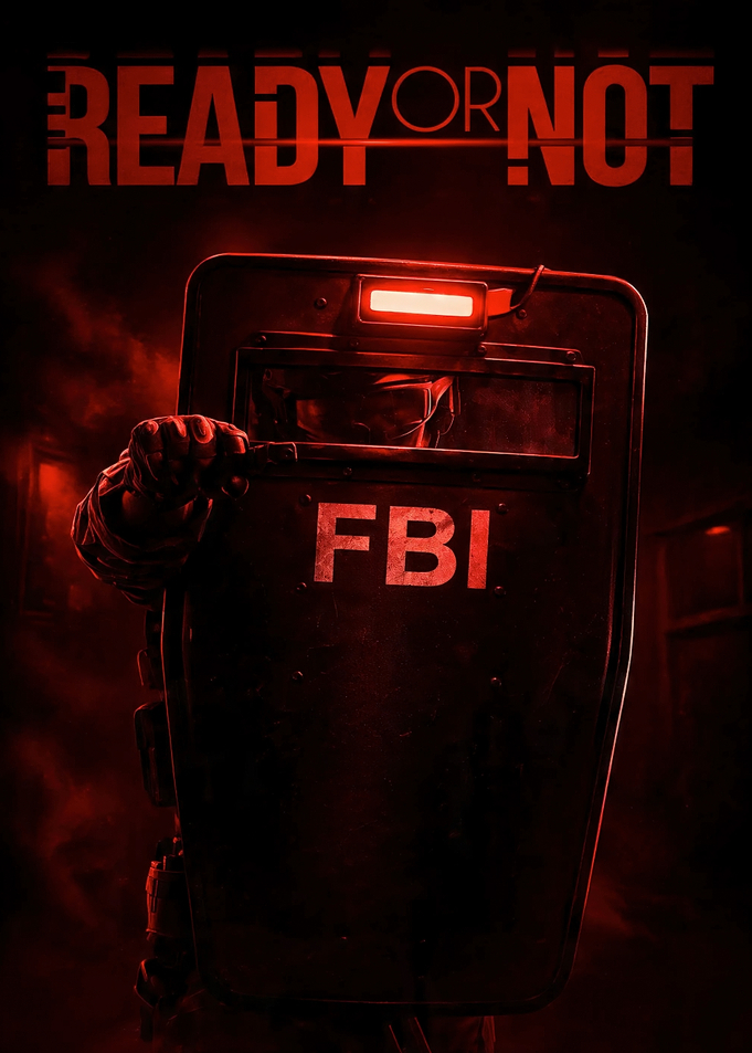 Ready or Not FBI Shield Poster