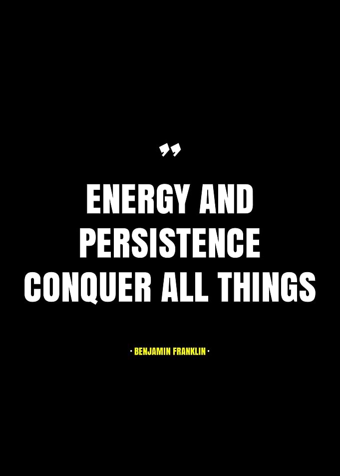 Energy and Persistence Quote