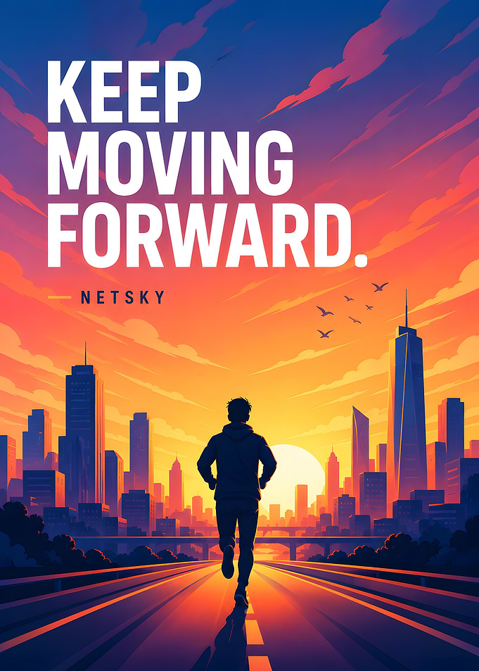 Keep Moving Forward Runner
